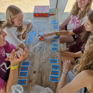 Brettspiele im Gruppenzelt